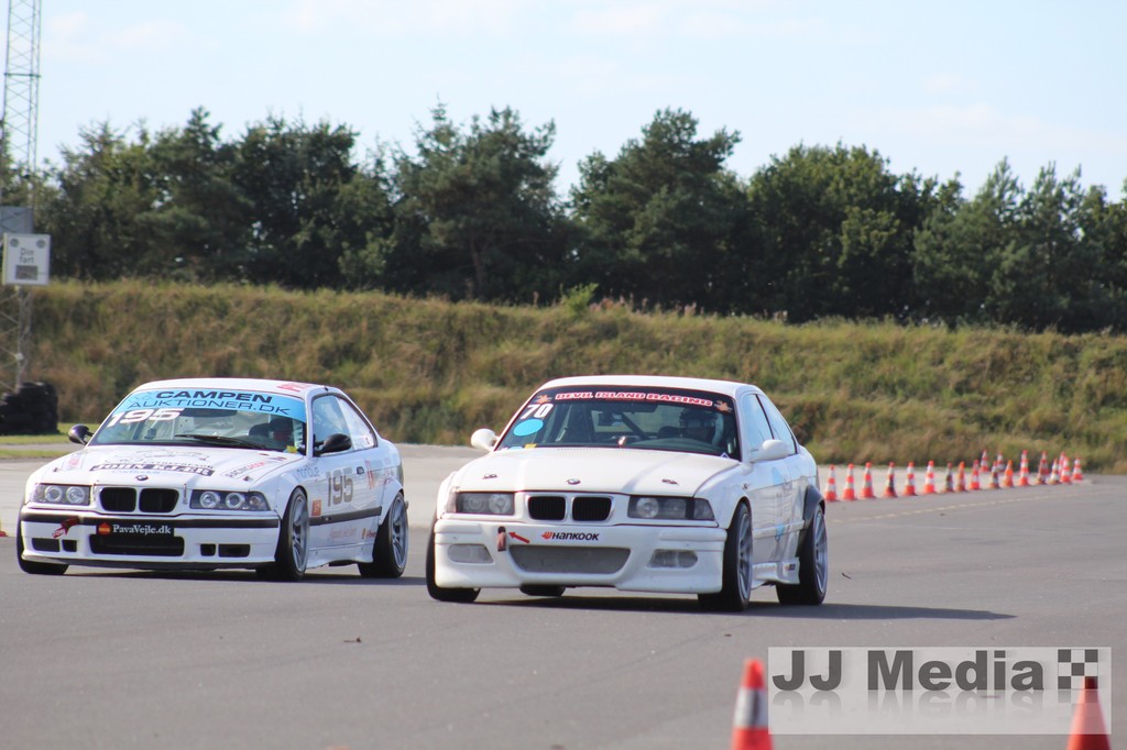 Michael Skipper (195) og Bent Dyhre Hansen (70) havde nogle gode dueller i Division 1
(Foto: JJ Media)